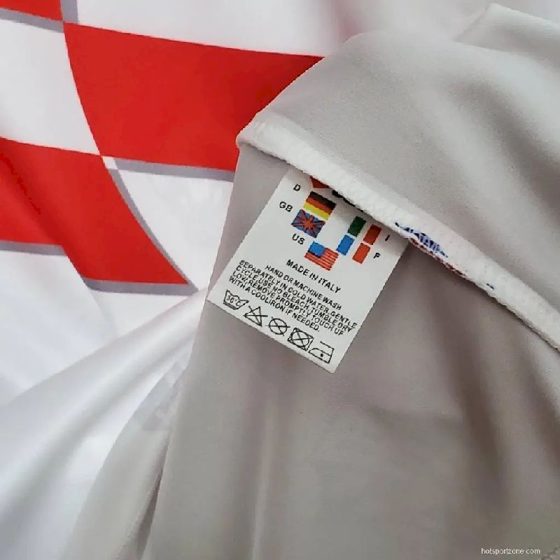 Camisa retrô da Croácia 1998