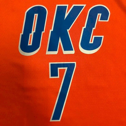 Camisa Carmelo Anthony Laranja Swingman Masculina – Edição Statement