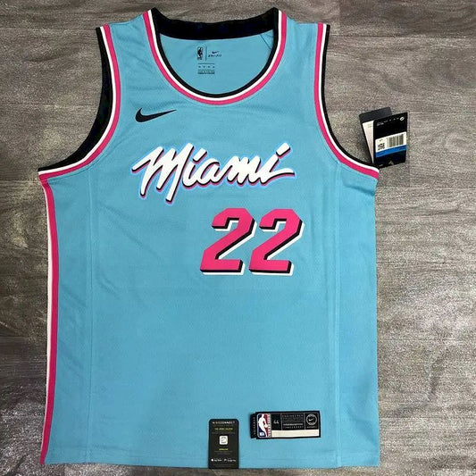 Camisa Jimmy Butler Masculina Azul Versão Jogador – Edição Clássica Retro