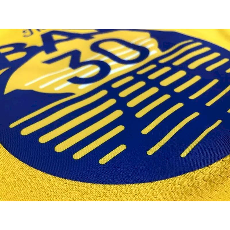 Stephen Curry Men’s Yellow Player Version Jersey – Statement Edition