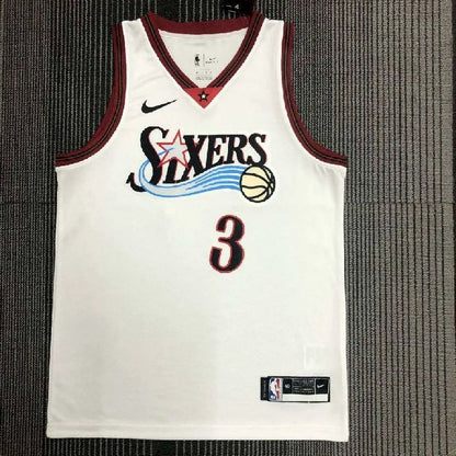Camisa Allen Iverson Retro Team Masculina Branca