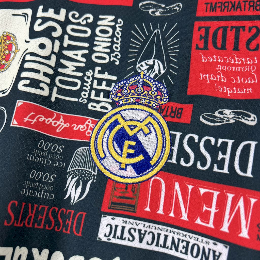 Real Madrid 2025/26 Doodle Board Jersey
