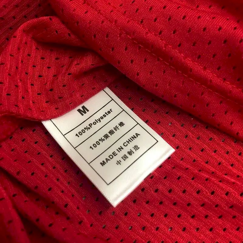 Camisa vermelha masculina Michael Jordan – Edição retrô