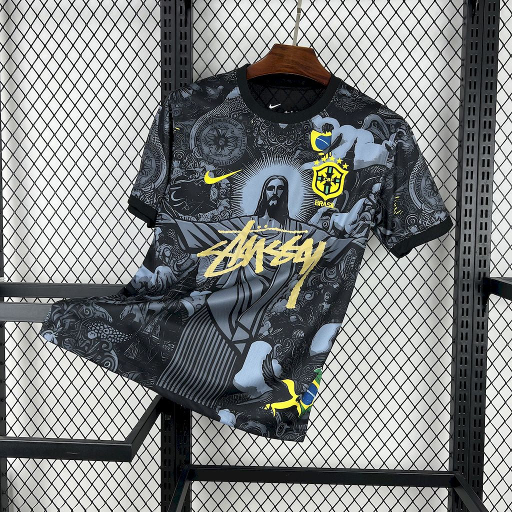Camisa Brasil 2024/25 X STUSSY