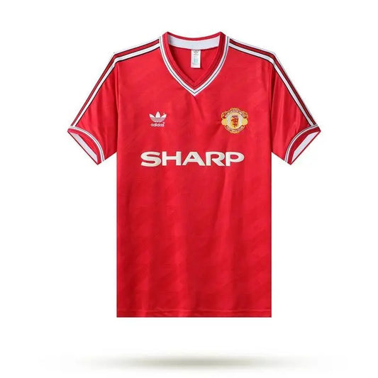 Camisa retrô do Manchester United 1986/88