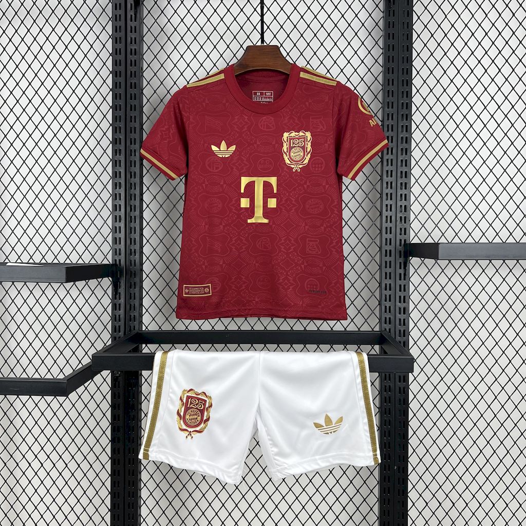 Bayern Munich 2024/25 125 Anniversary Kids Kit