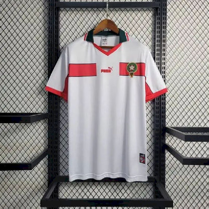 Camisa retrô reserva Marrocos 1998
