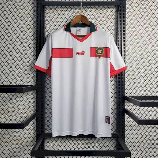 Camisa retrô reserva Marrocos 1998