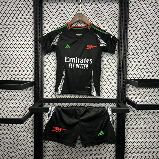 Arsenal 2024/25 Away Kids Kit