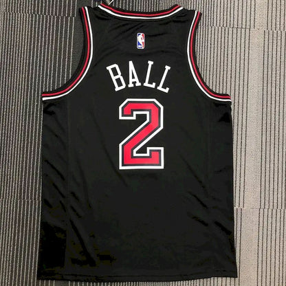 Camisa masculina preta Swingman da Lonzo Ball – Edição Statement
