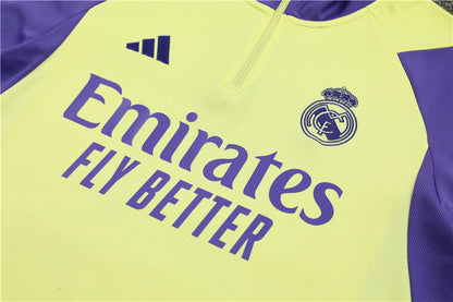 Suéter e calça adulto com zíper médio Real Madrid 2023/24 14001