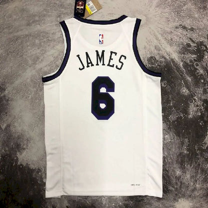 Men’s LeBron James White Team Jersey – City Edition