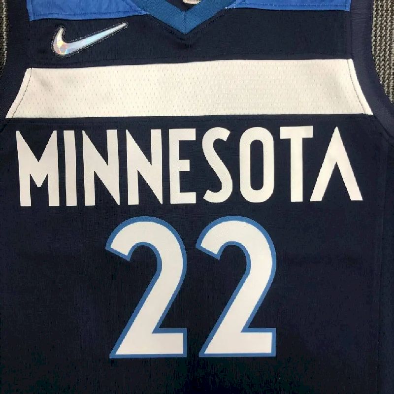 Camisa azul masculina Andrew Wiggins Team – Edição de 75º aniversário
