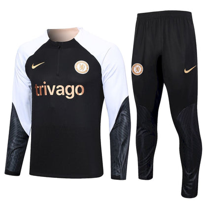 Suéter e calça Chelsea 2023/24 com zíper e meio zíper 815