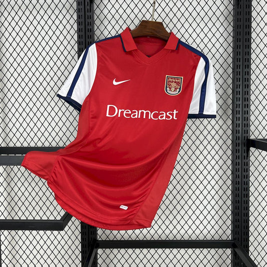 Camisa retrô do Arsenal 2000/01