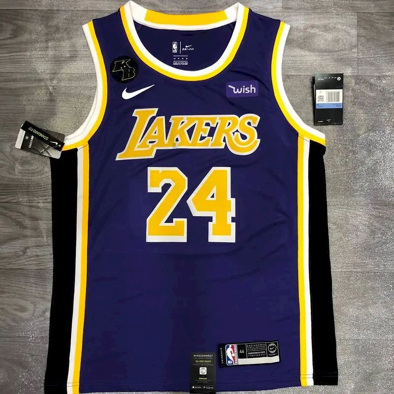 Camisa Kobe Bryant Masculina Roxa Versão Jogador – Edição Clássica Retro