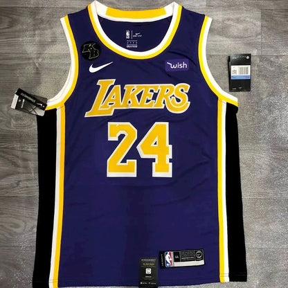 Camisa Kobe Bryant Masculina Roxa Versão Jogador – Edição Clássica Retro