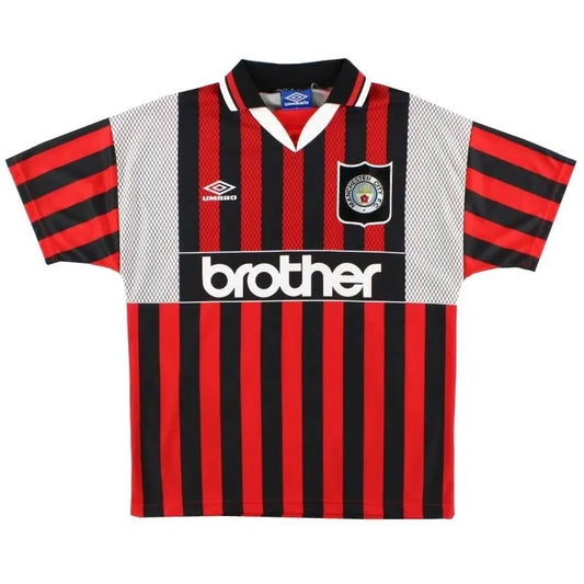 Camisa retrô reserva do Manchester City 1994/1996