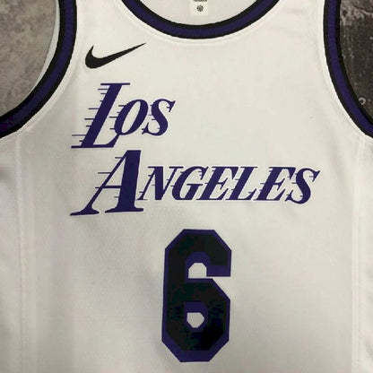 Men’s LeBron James White Team Jersey – City Edition