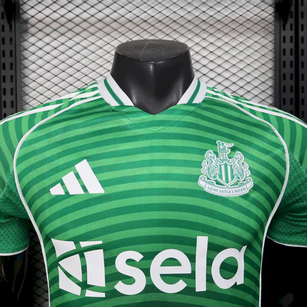 Newcastle United 2025/26 Away Jersey Player Version