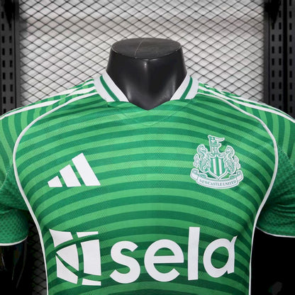 Newcastle United 2025/26 Away Jersey Player Version