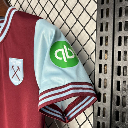 Kids West Ham United 2024/25 Home Kit