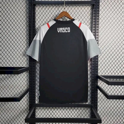 Camisa pré-jogo do Vasco da Gama 2023/24 preta