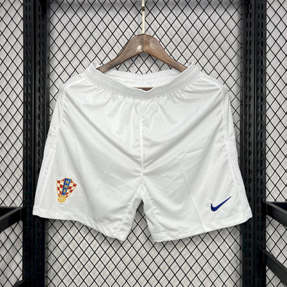 Calções Croácia Euro 2024/25 Home