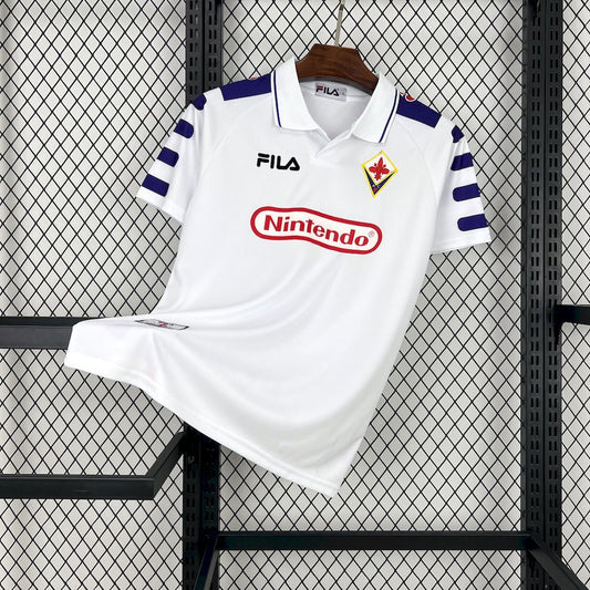 Camisa retrô reserva da Fiorentina 1998/99