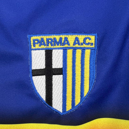 Camisa Home Retro Parma Calcio 2001/02
