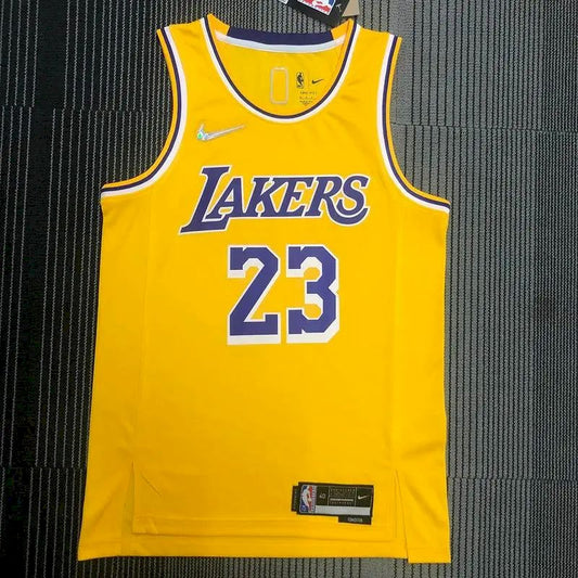 Camisa amarela masculina do LeBron James – Edição de 75º aniversário