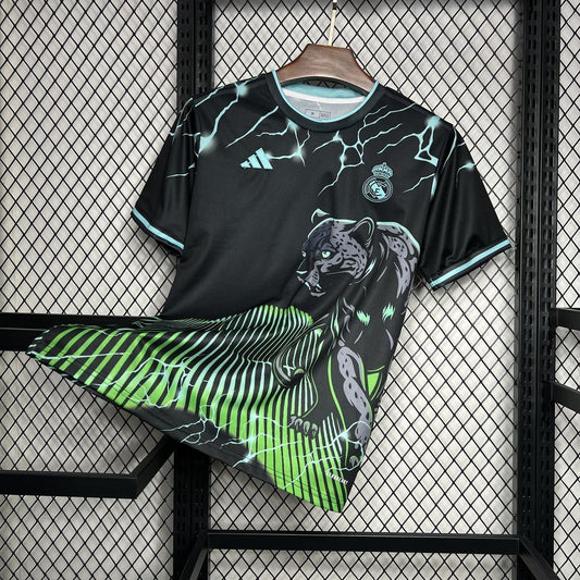 Camisa Real Madrid Edição Especial 2024/25 Preta e Verde