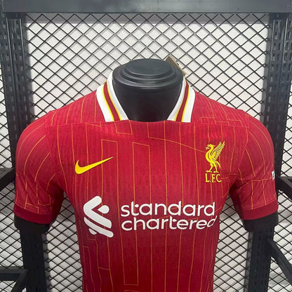 Men's Liverpool 2024/25 Home Jersey Player Version