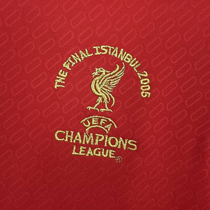Camisa retrô do Liverpool 2005