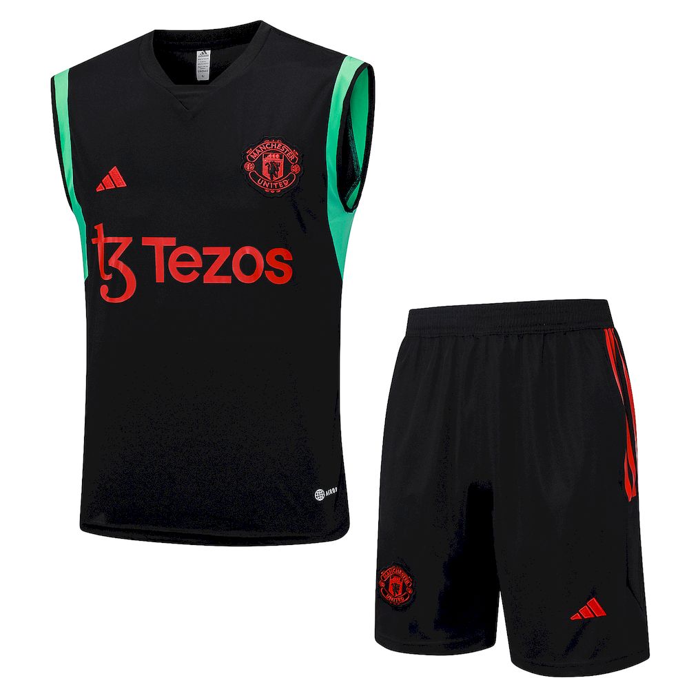 Camiseta regata e short adulto Manchester United 2023/24 815