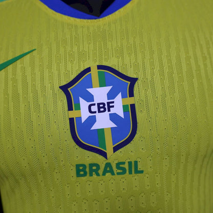 Men's Brazil 2025/26 Home Jersey Player Version