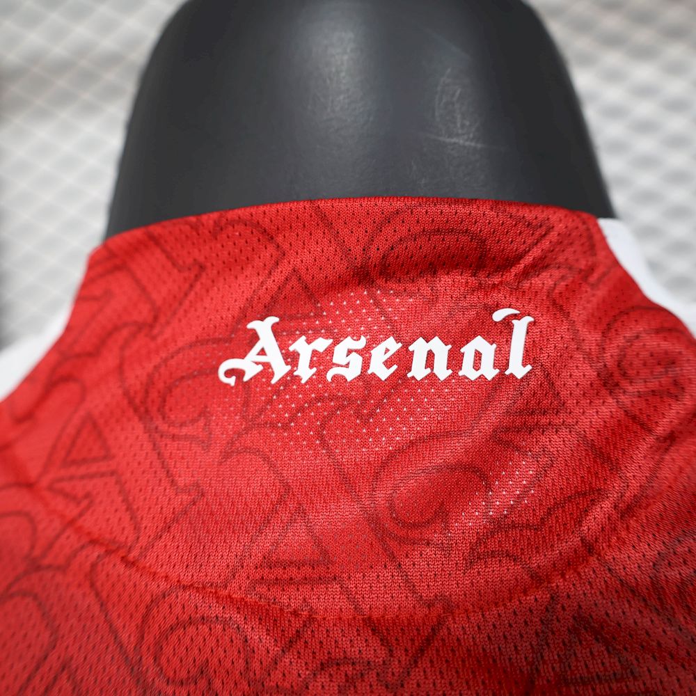 Men's Arsenal 2025/26 Home Jersey Player Version