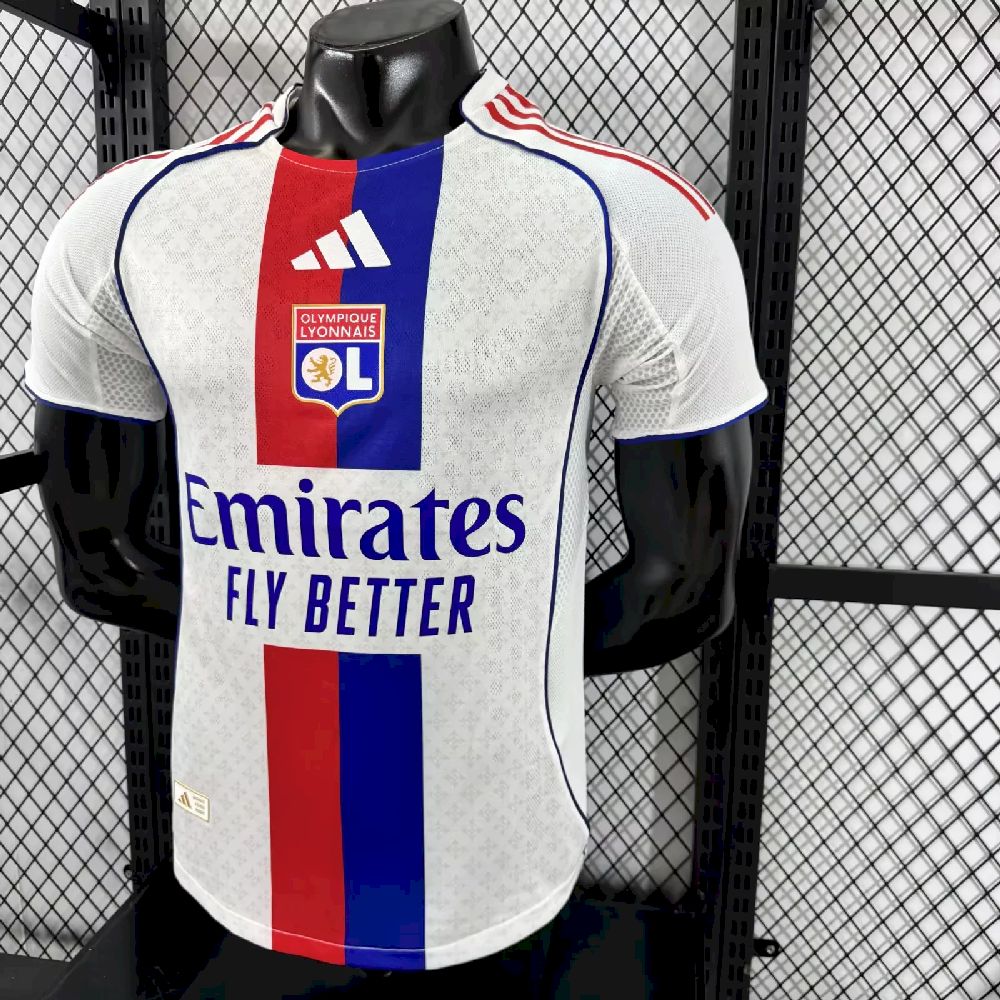 Olympique Lyonnais 2025/26 Home Jersey Player Version