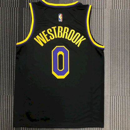 Russell Westbrook Men’s Black Swingman Team Jersey – Earned Edition