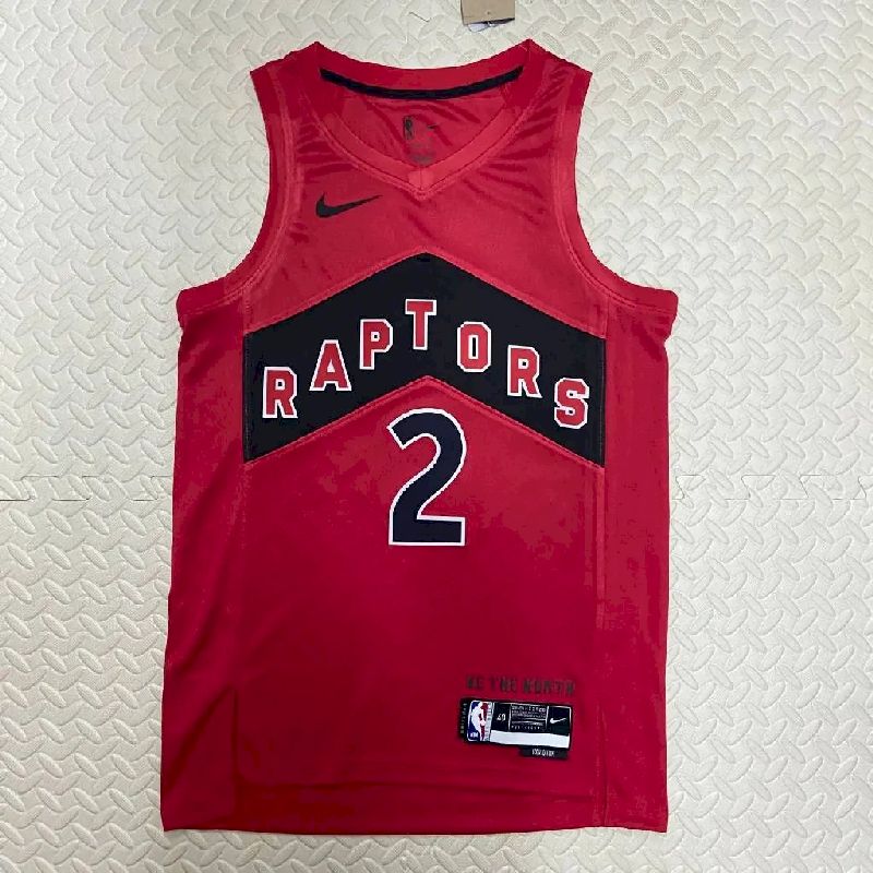 Camisa vermelha reserva masculina Kawhi Leonard