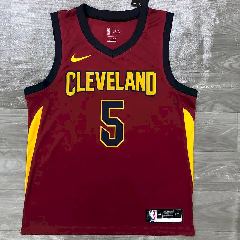 Camisa masculina JRSmith Maroon Swingman Player Version – Edição Icon