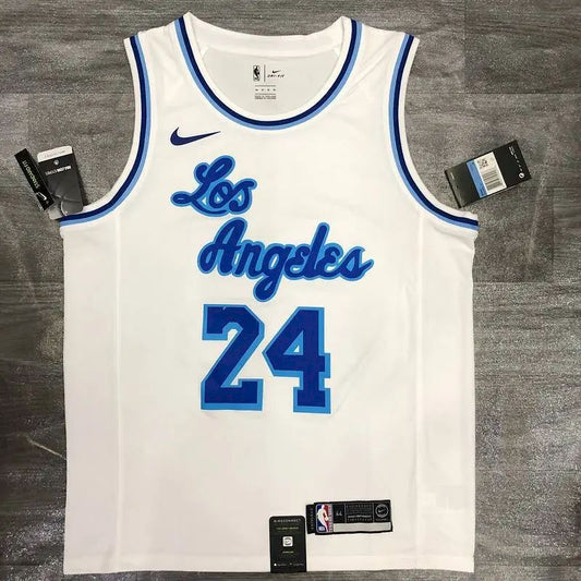 Camisa Kobe Bryant Masculina Branca Versão Jogador – Edição Clássica Retro