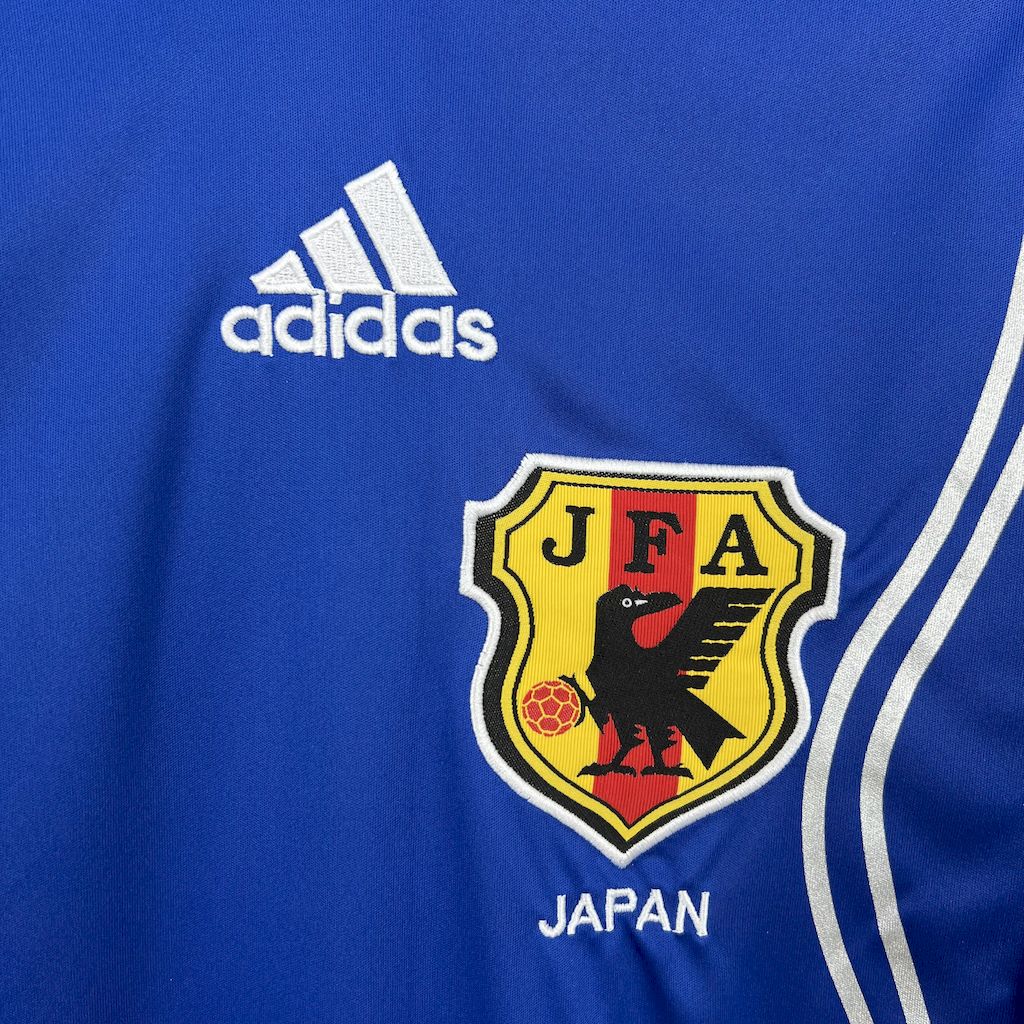 Camisa retrô de mangas compridas da seleção japonesa de 2006