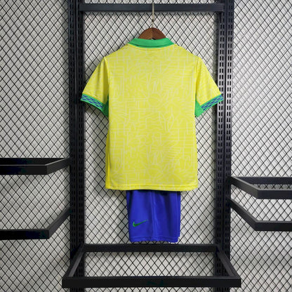 Kids Brazil 2024/25 Home Kit