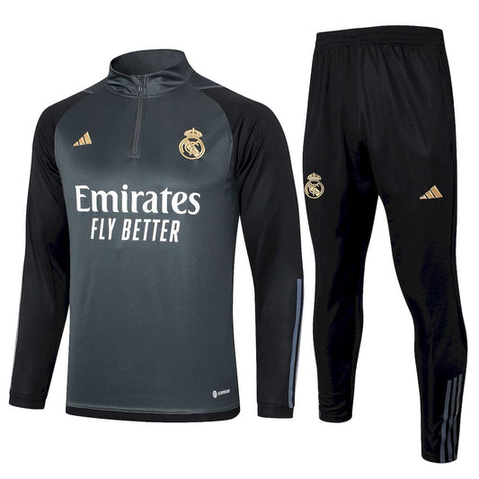 Suéter e calça adulto com zíper médio Real Madrid 2023/24 815