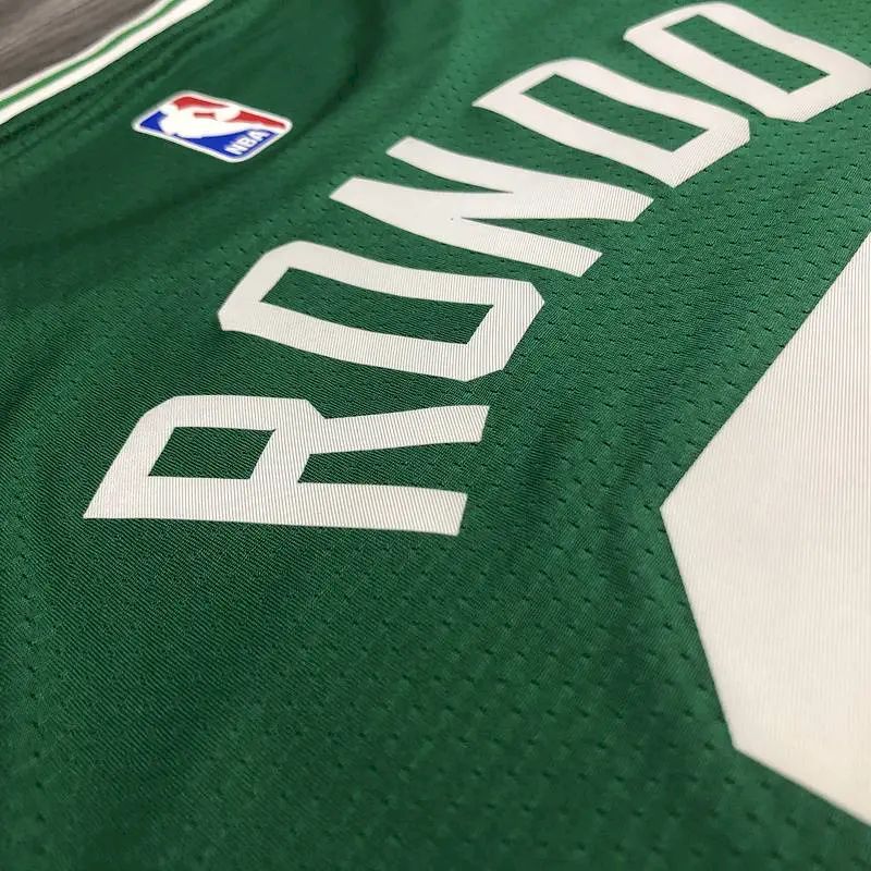 Camisa Rajon Rondo Masculina Verde Versão Jogador - Edição Ícone