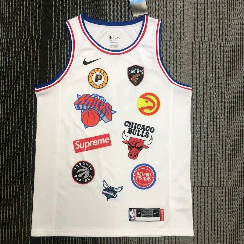Camisa Swingman Player Masculina Co-branded Branca - Edição Limitada