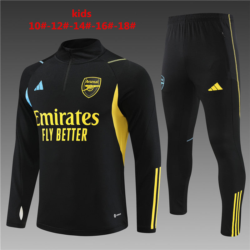 Suéter e calça infantil com zíper Arsenal 2023/24 14001