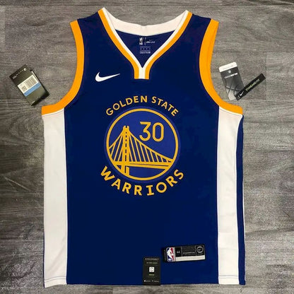 Camisa Stephen Curry Azul Masculina Versão Jogador – Edição Ícone