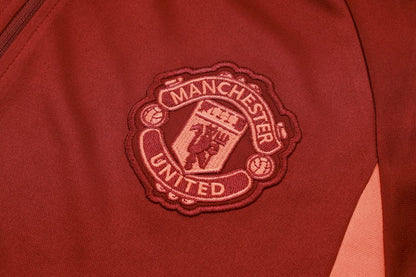Suéter e calça adulto Manchester United 2023/24 com zíper 815
